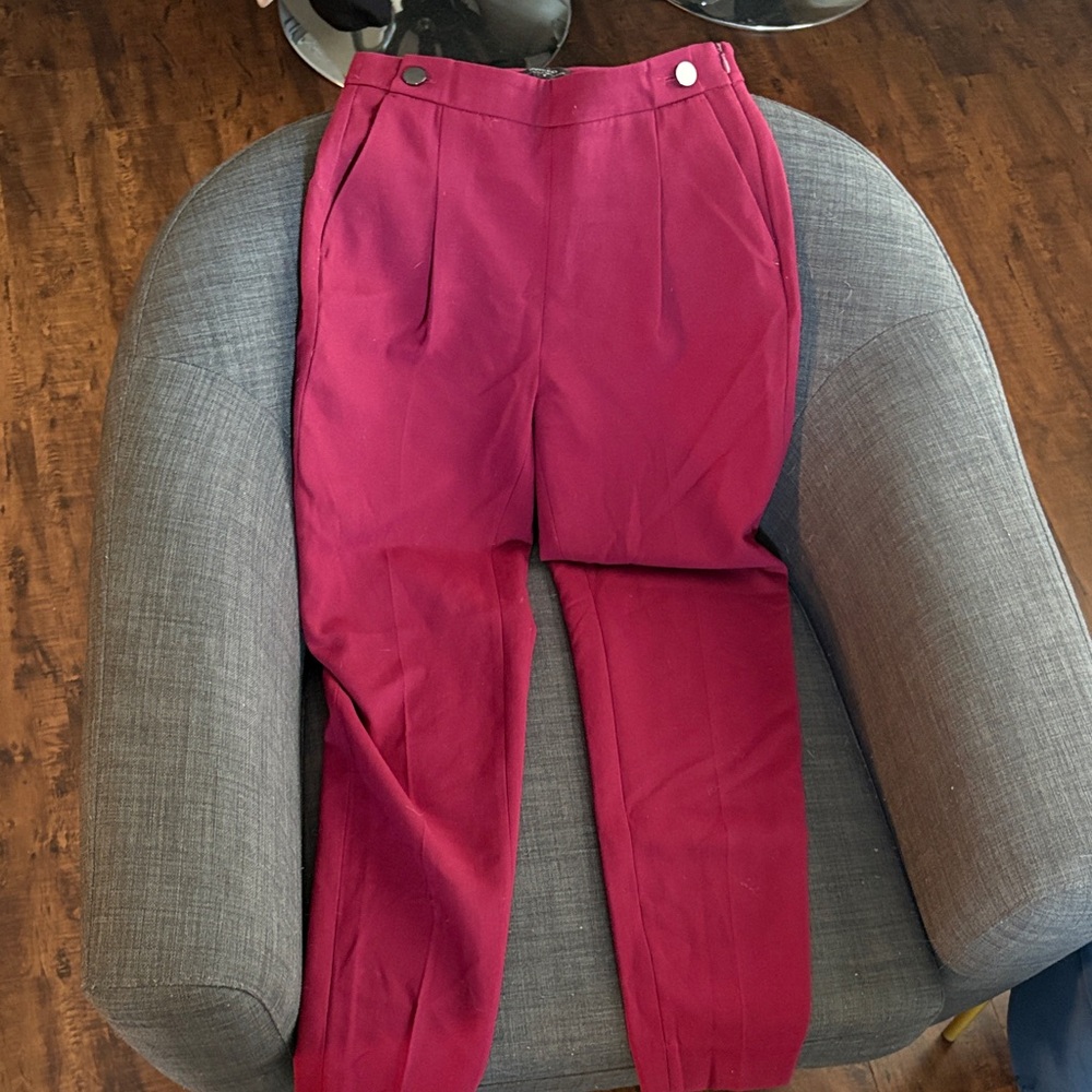 RW&CO. Women's Burgundy Trousers